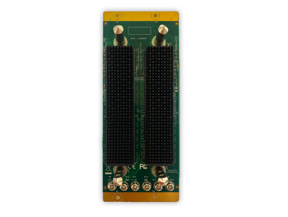 3U VPX Backplane:3U 2-Slot